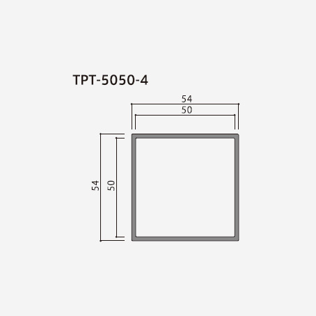 ペーパーチューブ ペーパーチューブ TPT-5050-4