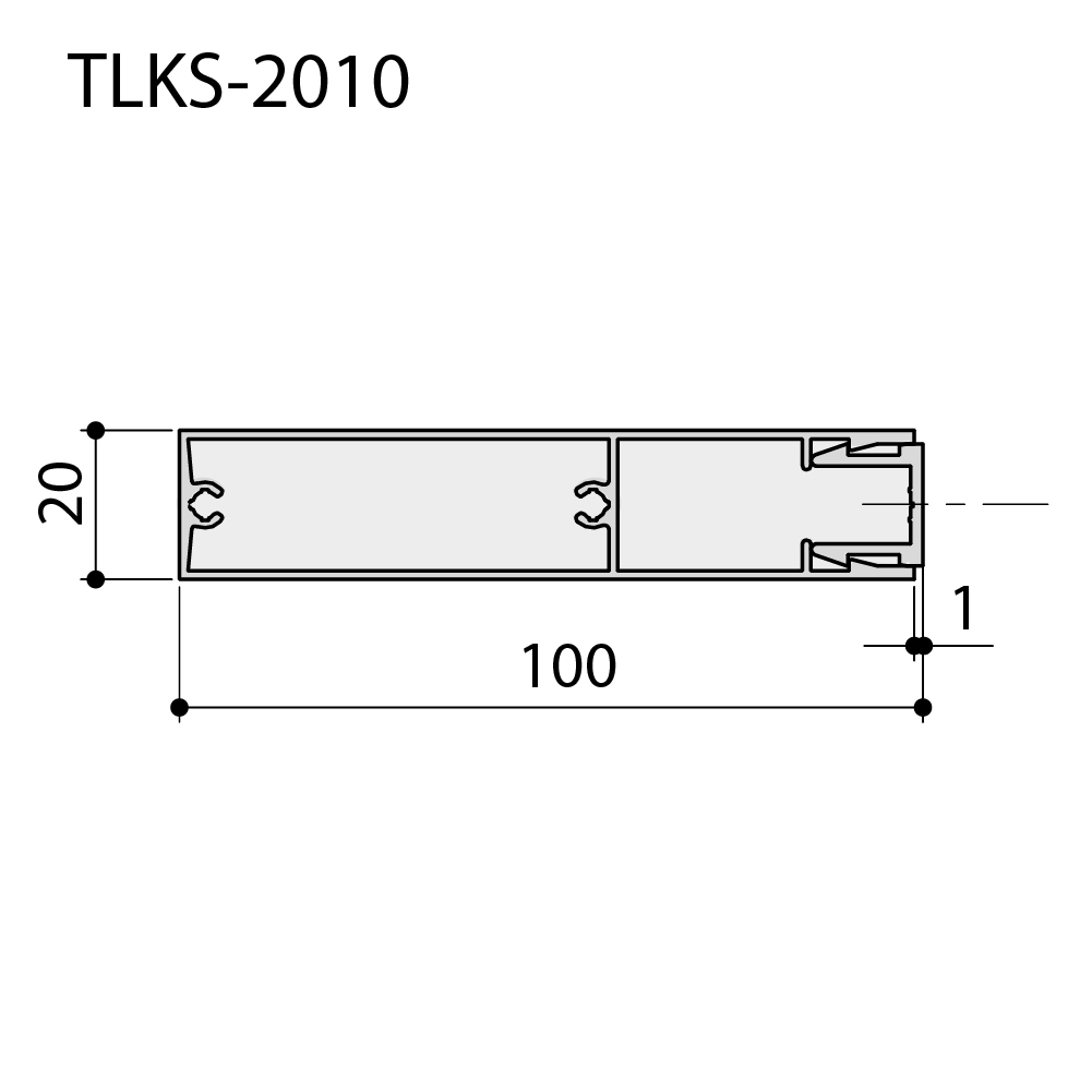 ルーバー ストリンガータイプ TLKS-2010
