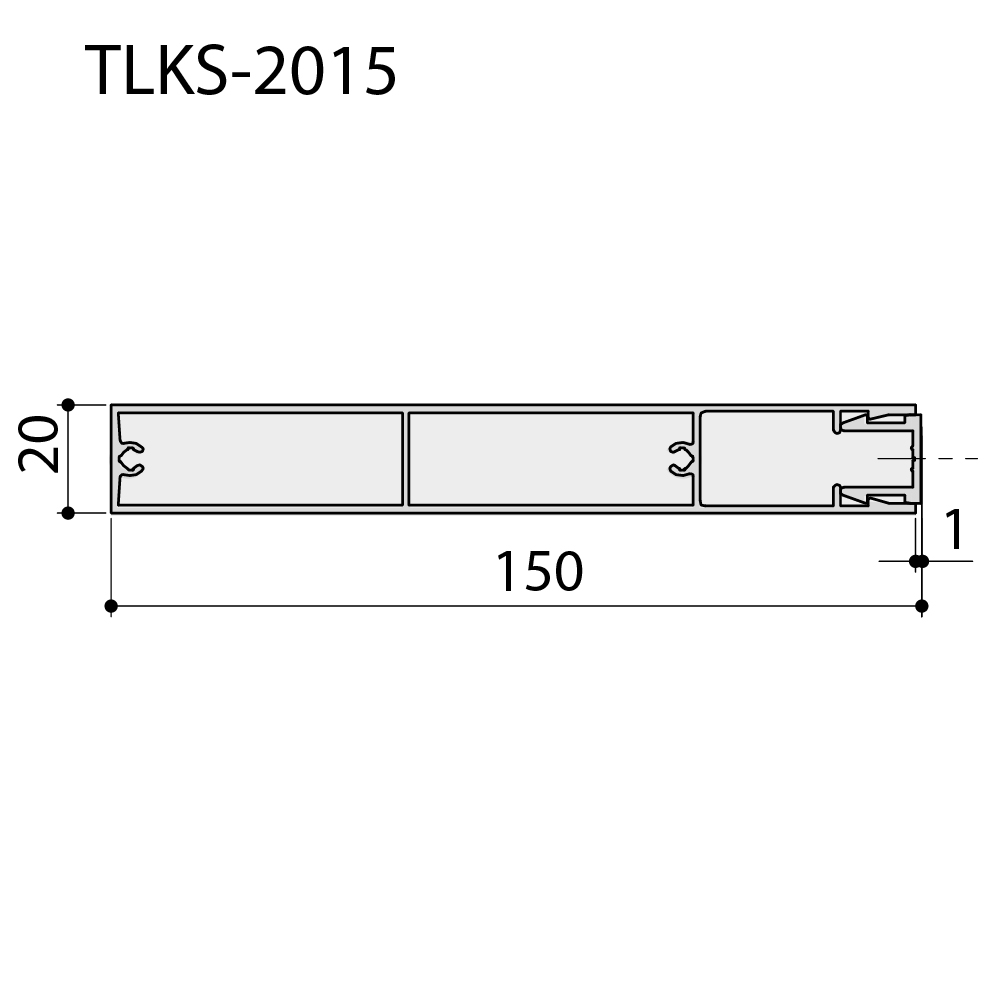 ルーバー ダイレクトアタッチメントタイプ TLKS-2015
