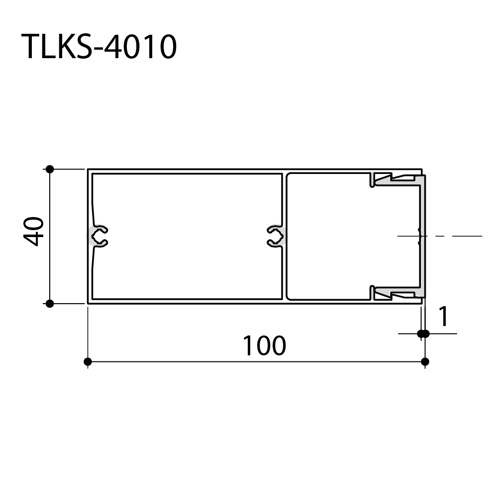 ルーバー ダイレクトアタッチメントタイプ TLKS-4010