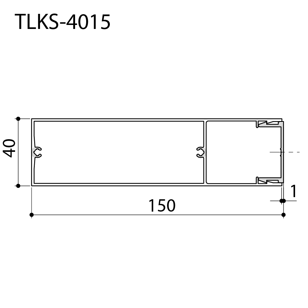 ルーバー ダイレクトアタッチメントタイプ TLKS-4015