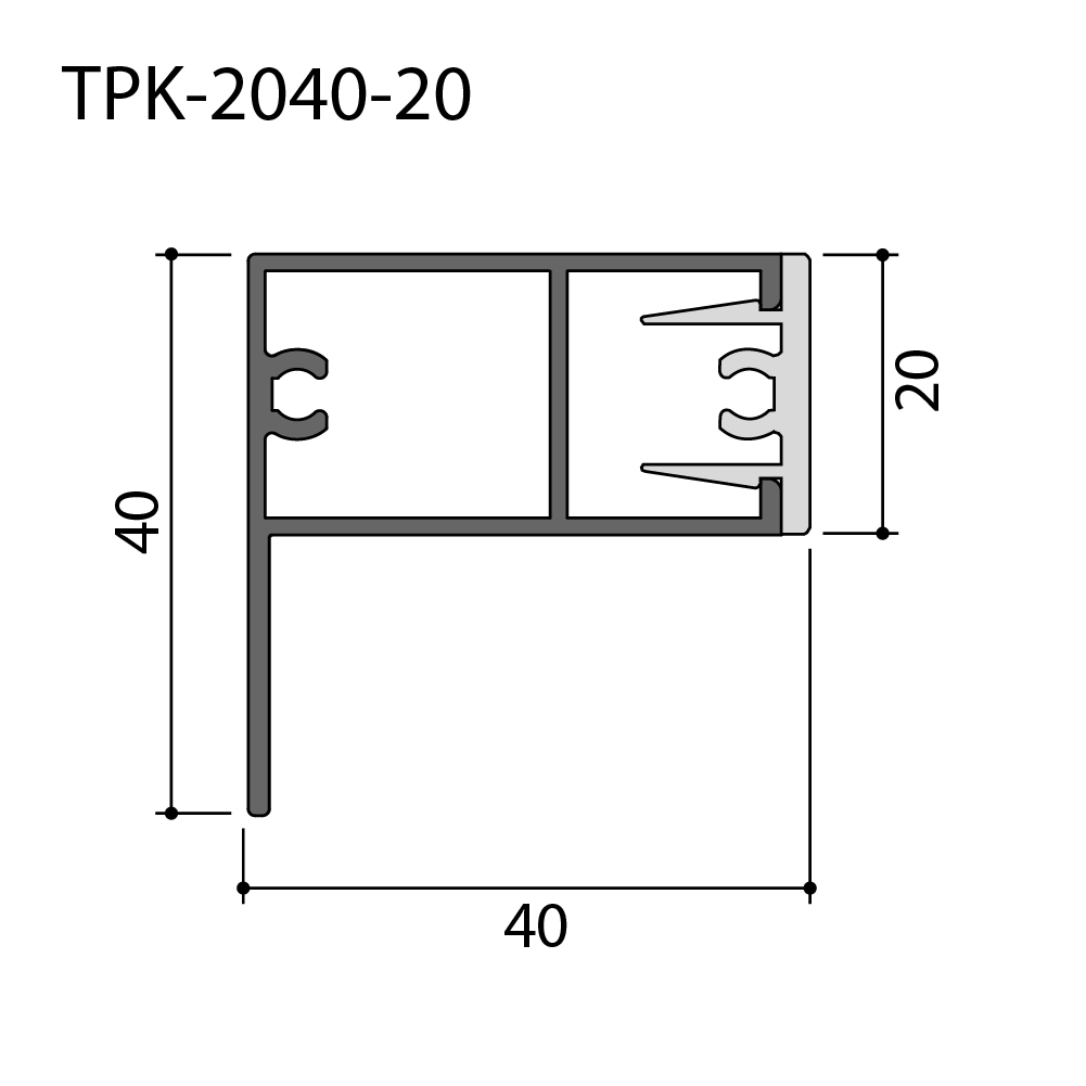 ルーバー 格子 TPK-2040-20